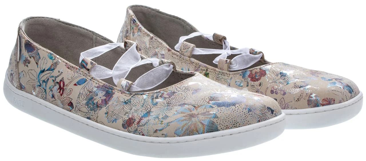 Женские FARE BARE BALERÍNY — бежевые с рисунком, фото 2