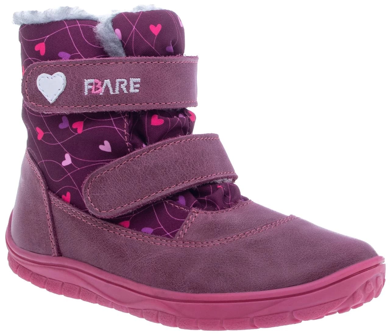 Детские зимние FARE BARE FINKY — бордовые, фото 3