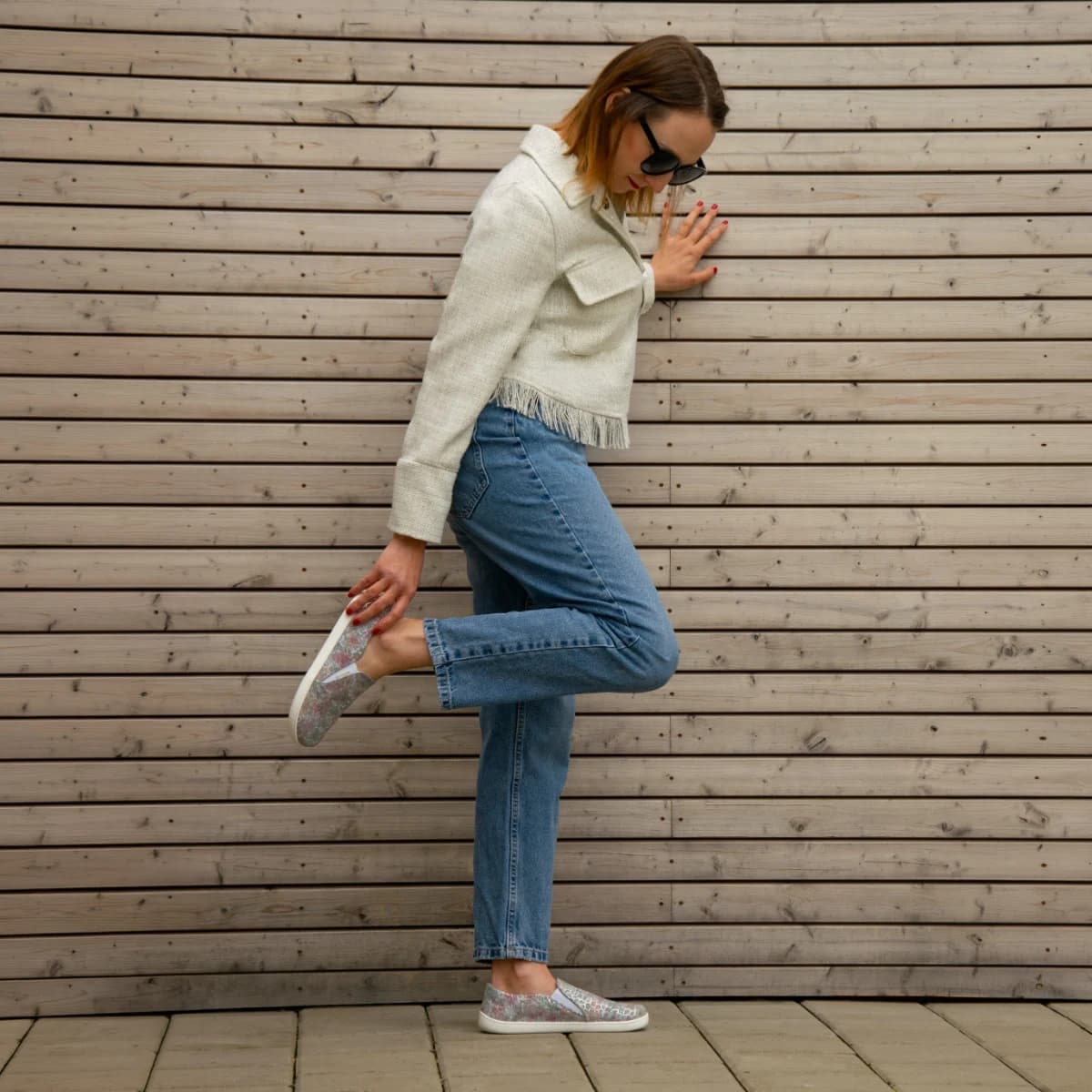 FARE BARE SLIP-ON, серые, фото 7