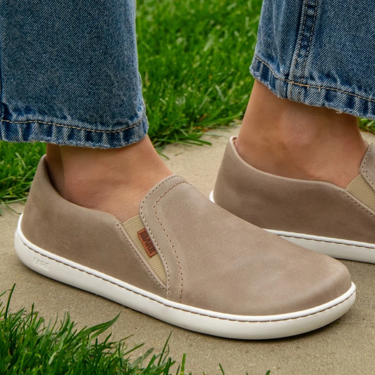 FARE BARE SLIP-ON, бежевые, фото 8