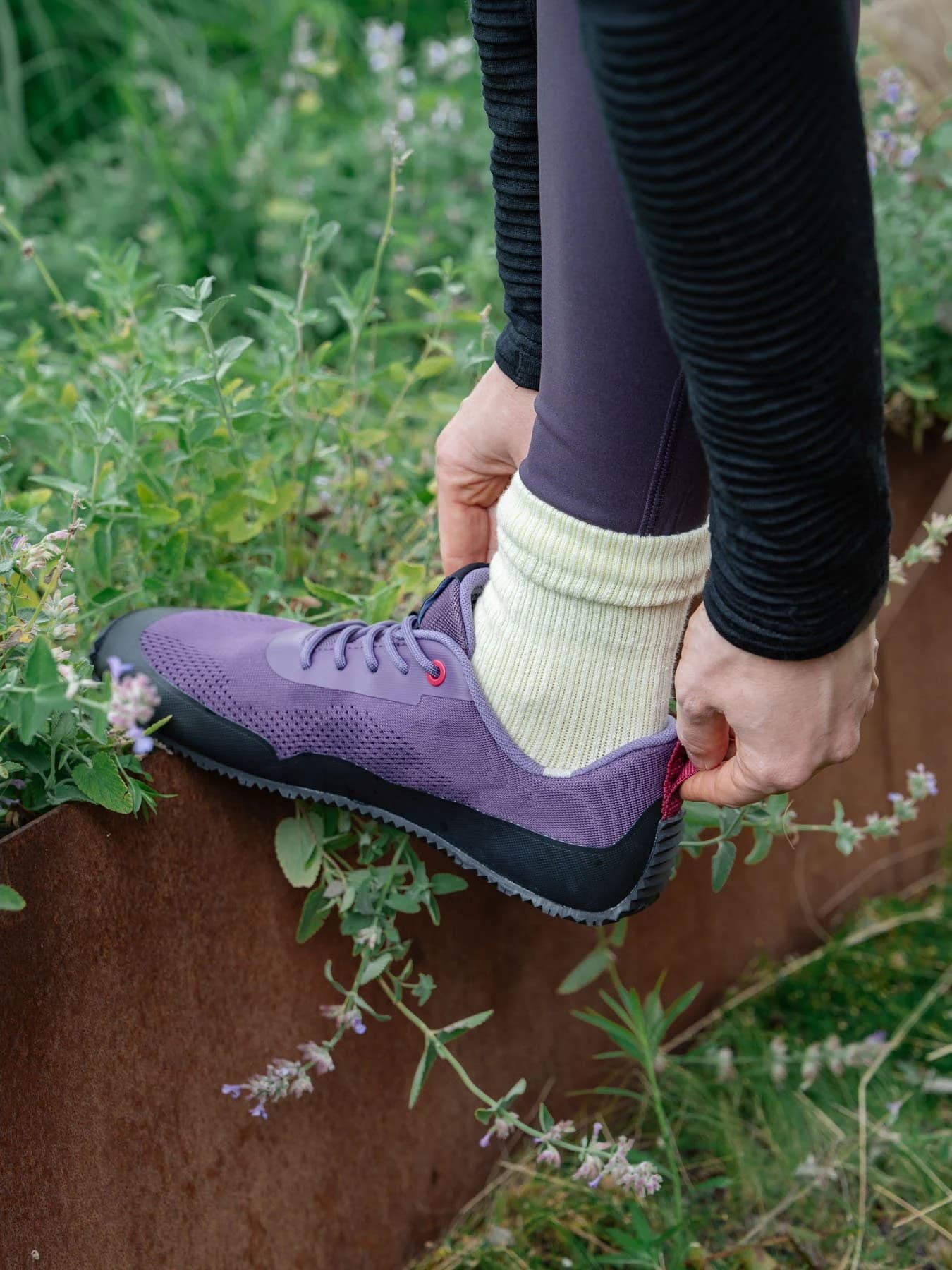 Босоногие кроссовки Be Lenka Trailair — Plum, фото 2