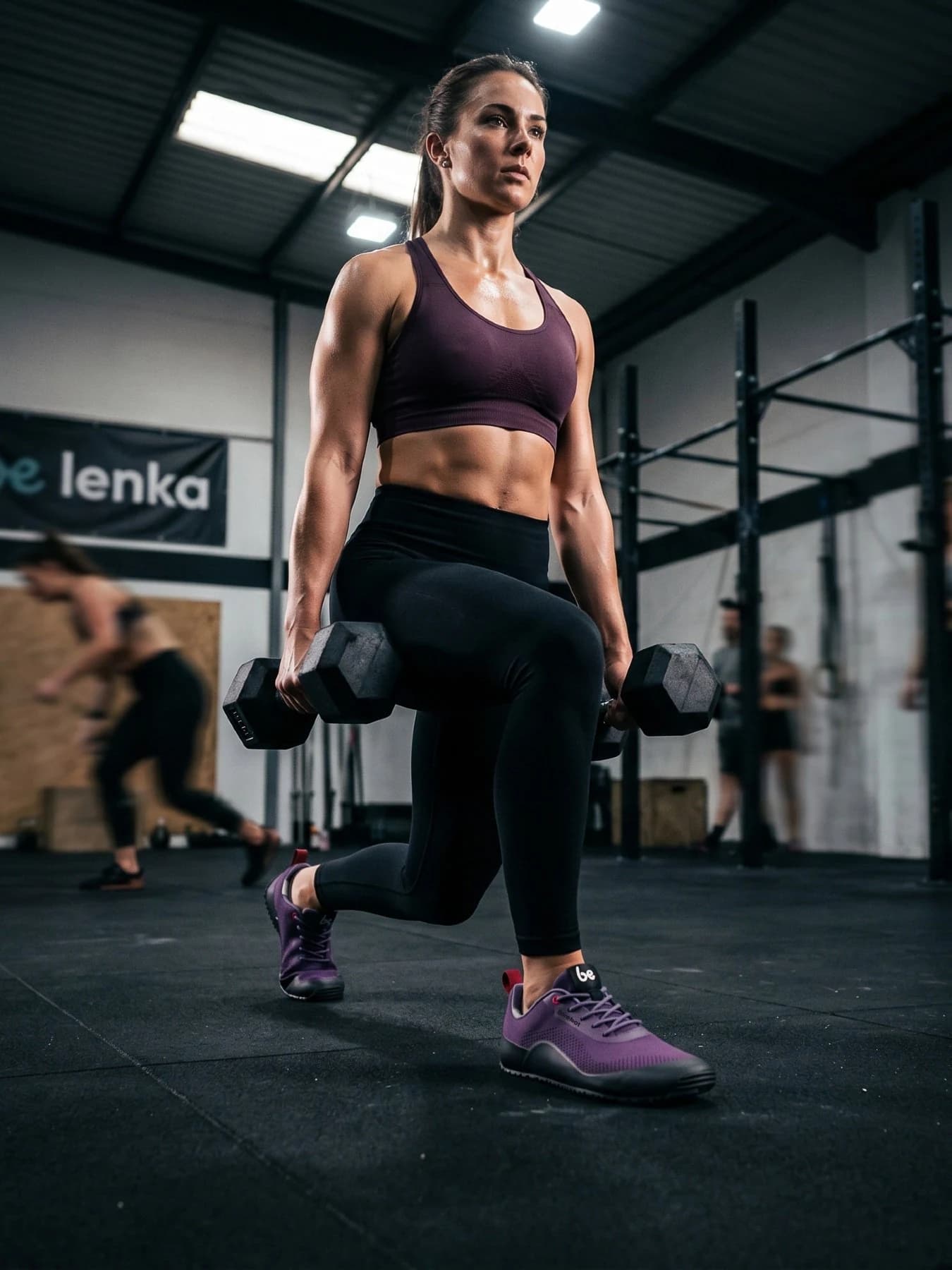 Босоногие кроссовки Be Lenka Trailair — Plum, фото 4