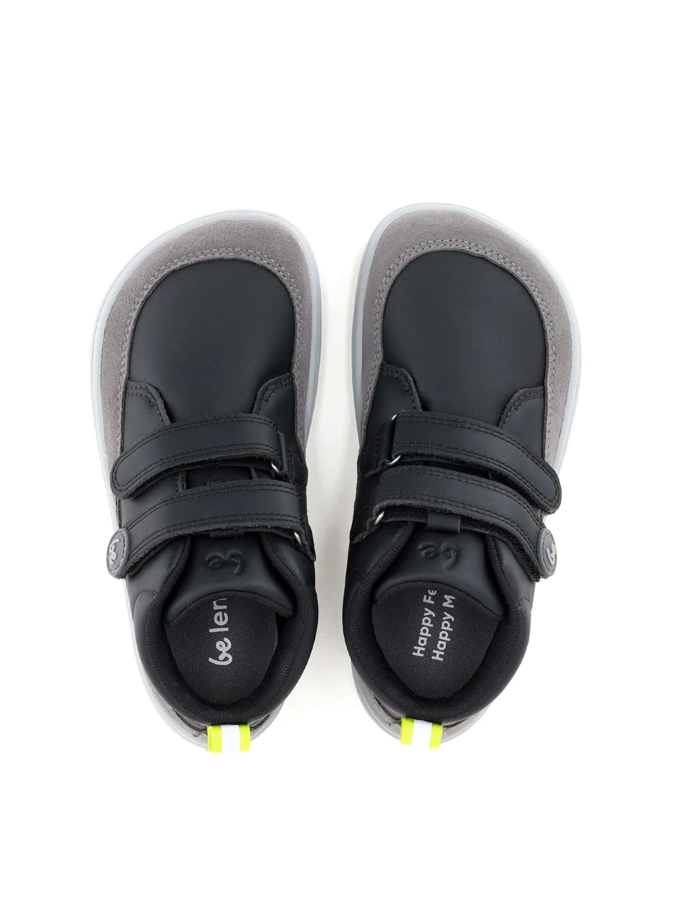 Детская босоногая обувь Be Lenka Elio Kids — чёрно-серая, фото 7