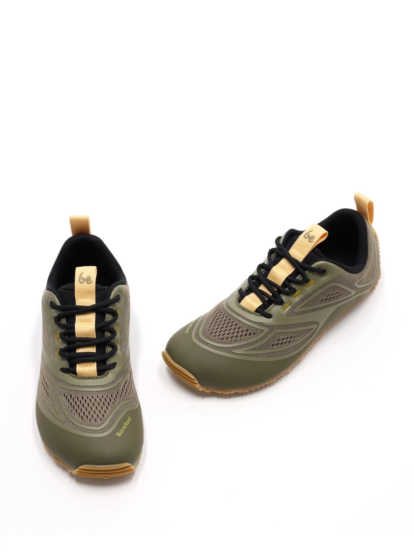Босоногие кроссовки Be Lenka Trailtech — Зелёный хаки, фото 4