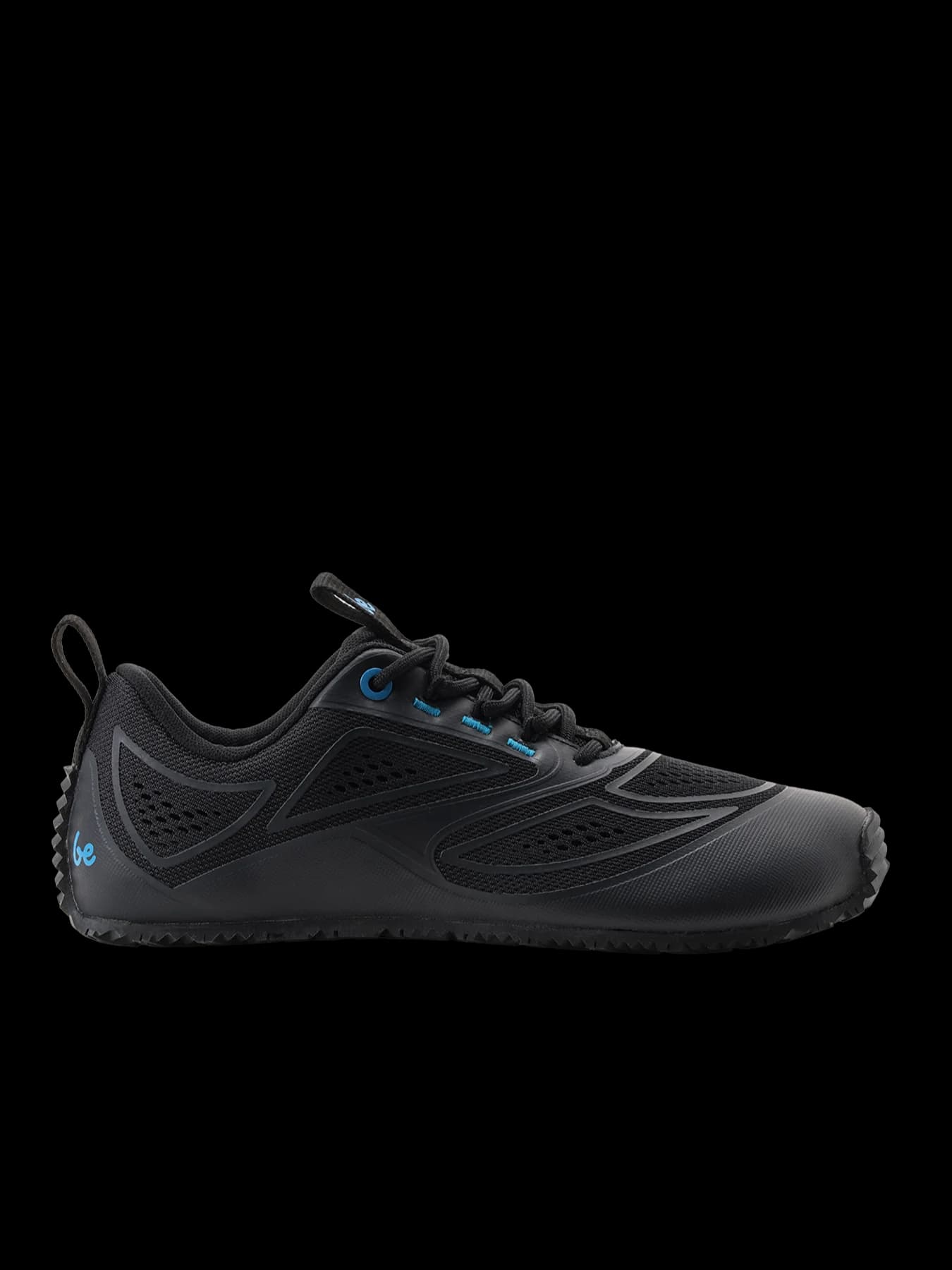 Босоногие кроссовки Be Lenka Trailtech — Чёрный и синий, фото 1