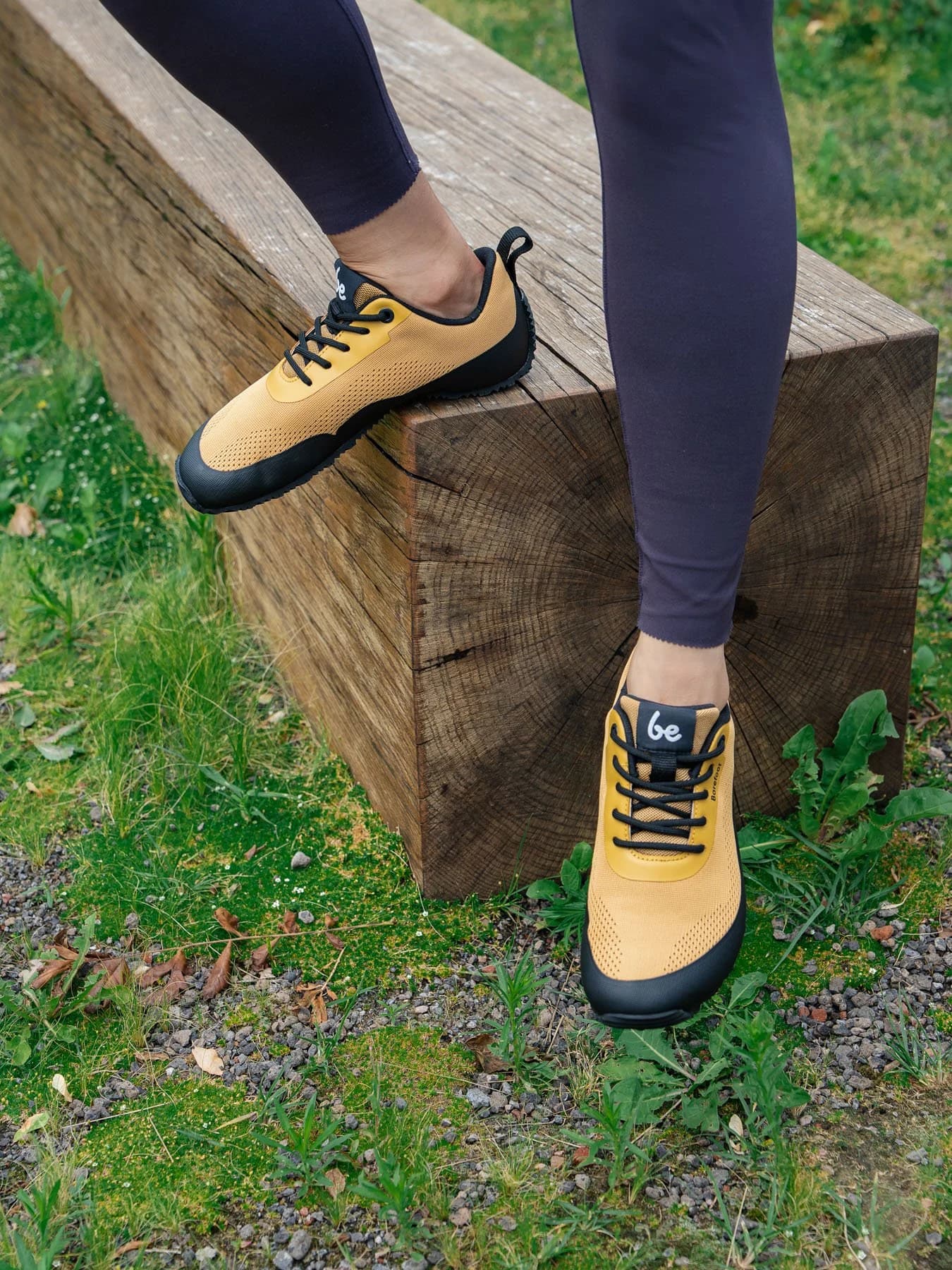 Босоногие кроссовки Be Lenka Trailair — Mustard, фото 4