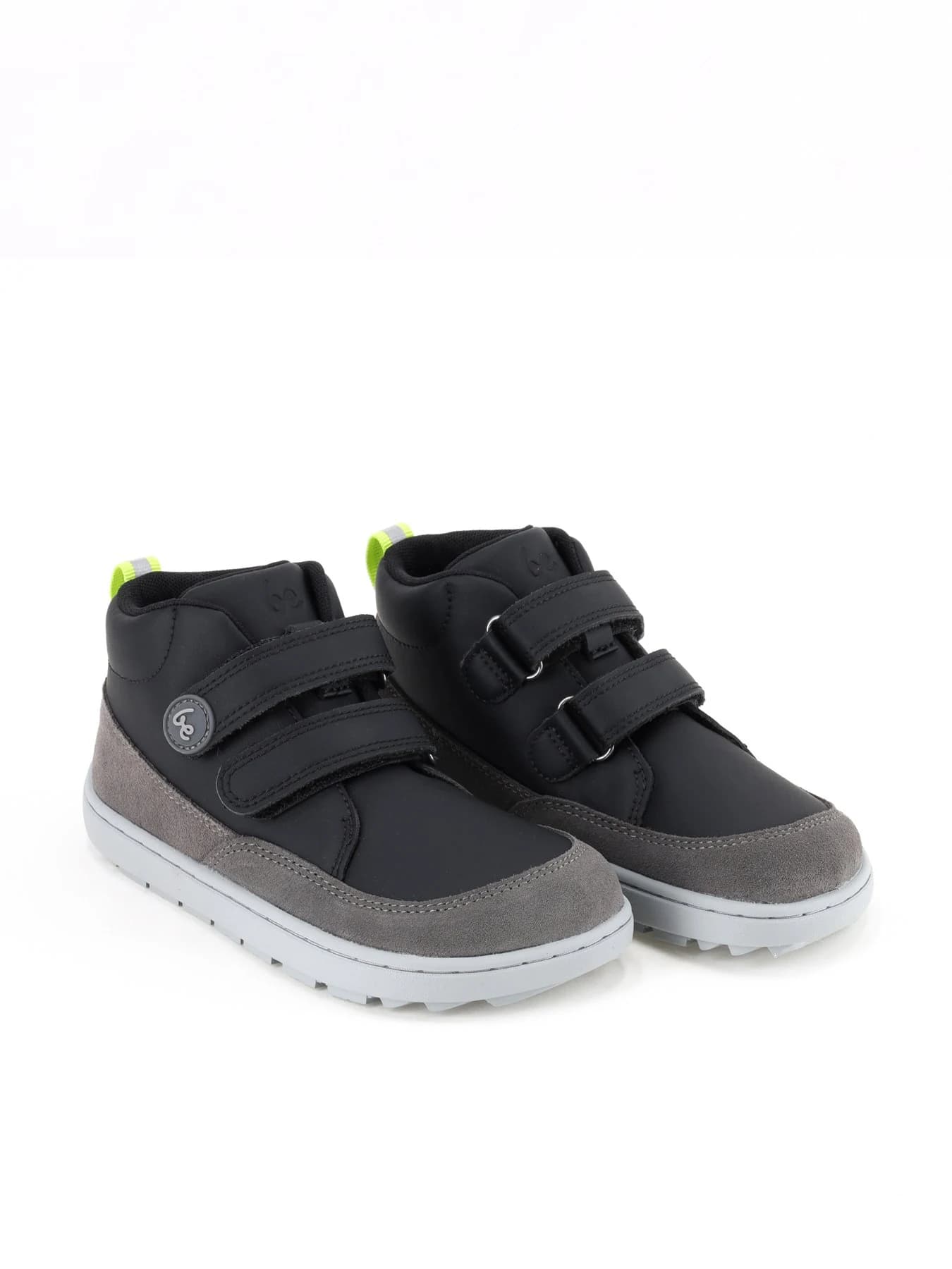 Детская босоногая обувь Be Lenka Elio Kids — чёрно-серая, фото 4