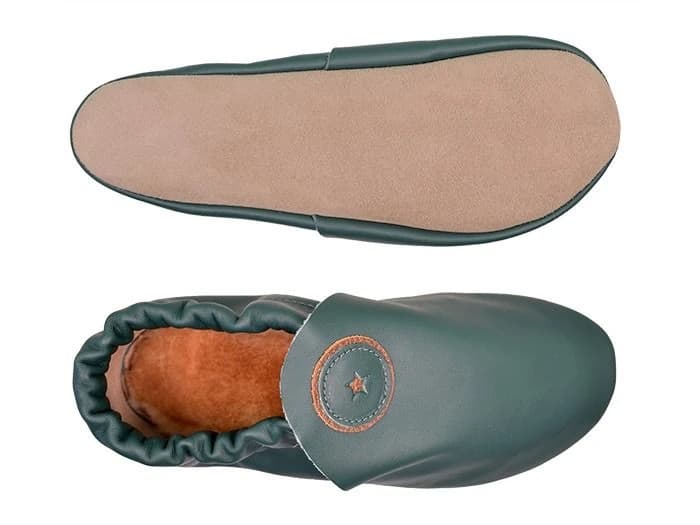 Softstar Roo Moccasin - Smooth Leather — Forest · Regular · для взрослых, фото 3