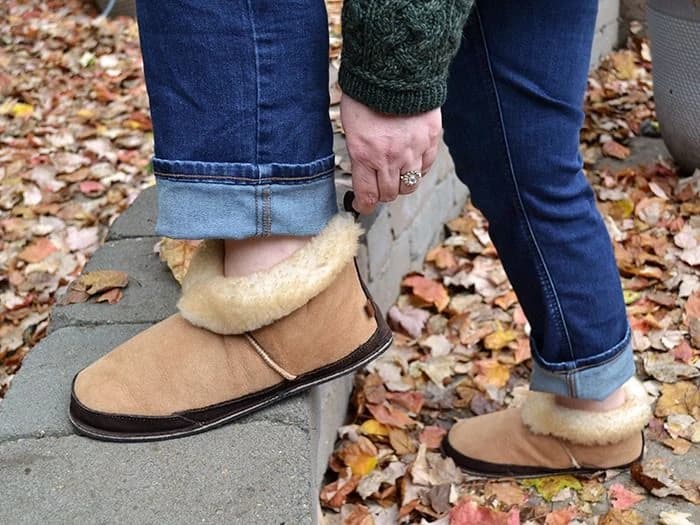 Softstar S'more Sheepskin Slippers — Coffee / Stonytip · Wide · для взрослых, фото 9