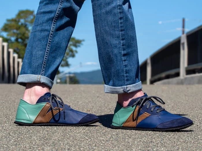 Softstar PRIMAL RunAmoc — Navy / Pacific - Suede Toe Cap · Wide, Lightning (5mm Vibram rubber) · для взрослых, фото 8