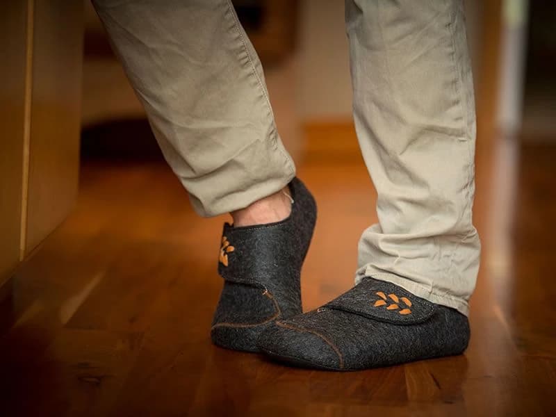 Softstar Merino Zen Moccasin — Charcoal · для взрослых, фото 6