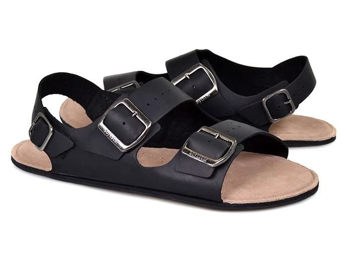 Softstar Camino Lite Sandal — Black · Street (2mm Vibram Rubber) · для взрослых, фото 2