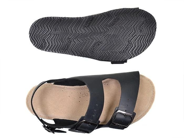 Softstar Camino Sandal — Black · Lightning (5mm Vibram rubber) · для взрослых, фото 3