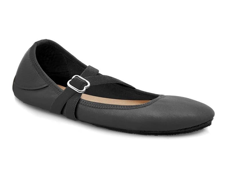 Softstar Ballerine Flat — Black with Sport Closure +$10 · Wide · для взрослых, фото 1