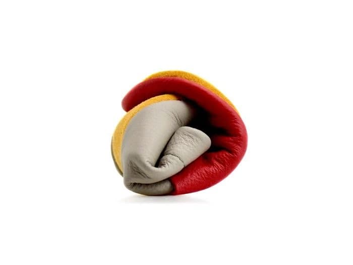 Softstar Roo Moccasin - Smooth Leather — Blaze / Smoke · Wide · для детей, фото 4