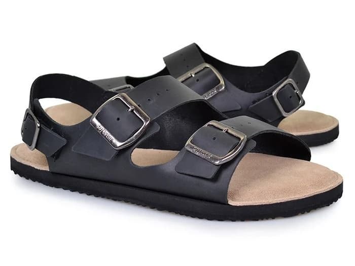Softstar Camino Sandal — Black · Lightning (5mm Vibram rubber) · для взрослых, фото 2
