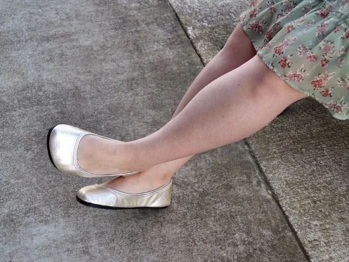Softstar PRIMAL Ballerine — SHINY Platinum · Wide · для взрослых, фото 5