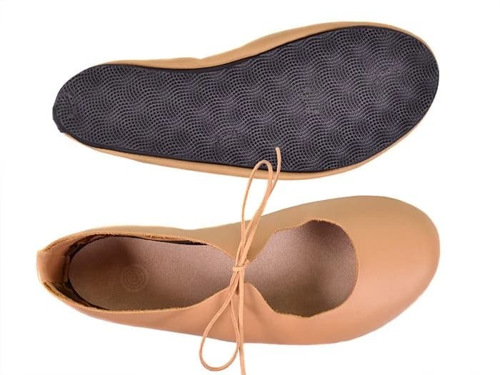 Softstar Vintage Tie Ballerine Flat — Macadamia · WIDE · для взрослых, фото 3
