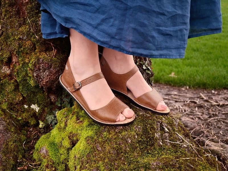 Softstar Solstice Sandal — AGED Whiskey · Wide · для взрослых, фото 5