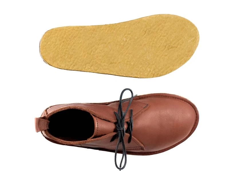 Softstar Hawthorne Chukka - Leather Sole — Hickory · Regular, Tan Bullhide Leather · для взрослых, фото 3