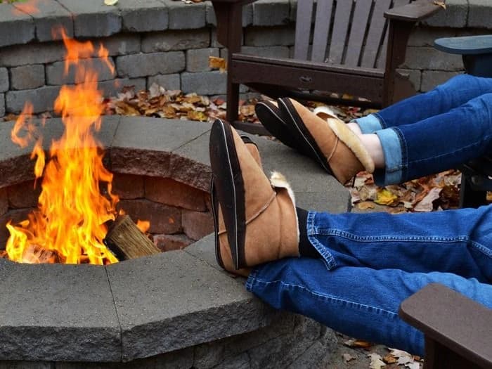 Softstar S'more Sheepskin Slippers — Coffee / Stonytip · Wide · для взрослых, фото 8