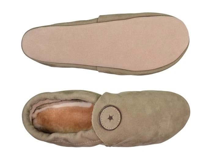 Softstar Roo Moccasin - Nubuck Leather — Loden · Wide · для взрослых, фото 3