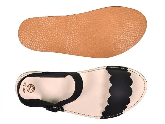 Softstar Dahlia Sandal - Leather Sole — Black · Regular · для взрослых, фото 3