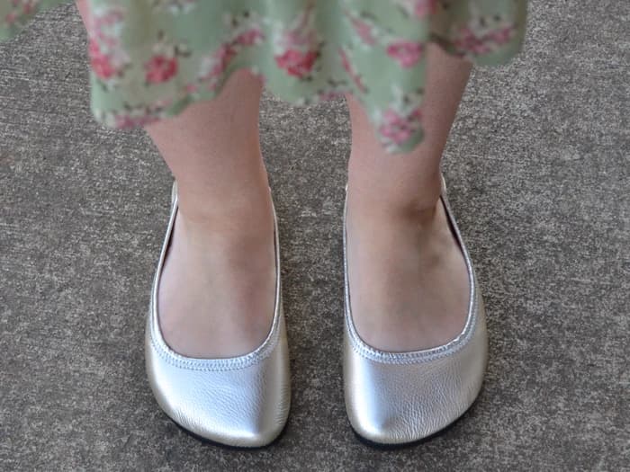Softstar PRIMAL Ballerine — SHINY Platinum · Wide · для взрослых, фото 6