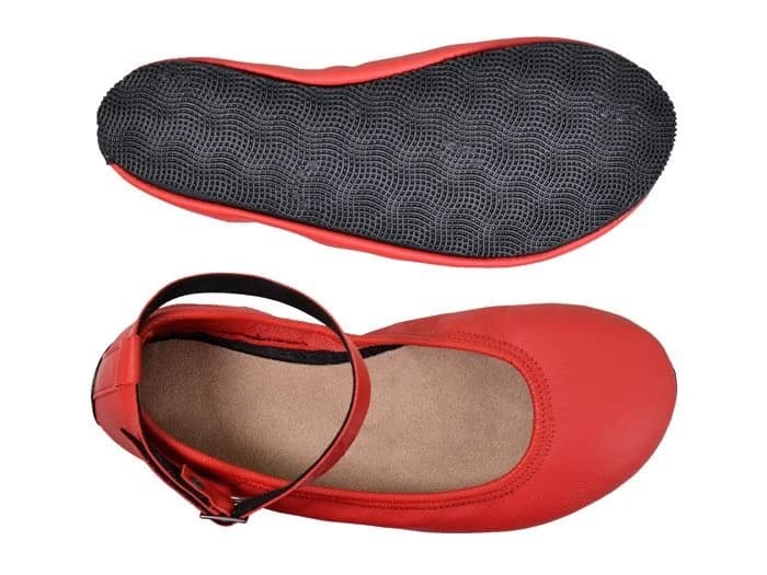 Softstar Ankle Strap Ballerine Flat — Blaze · Wide · для взрослых, фото 4