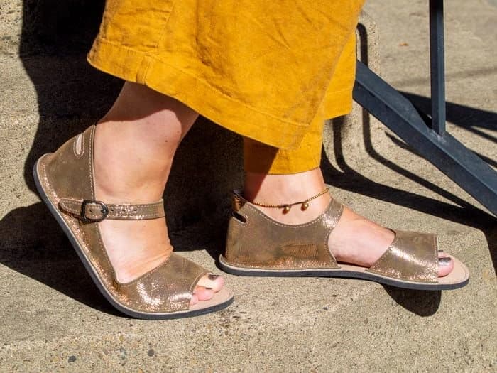 Softstar Solstice Sandal — Limited Edition NUBUCK Shiny Rose Palm +$10 · Wide · для взрослых, фото 5