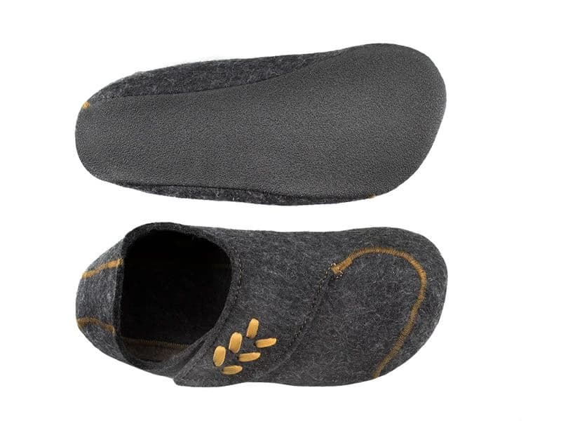 Softstar Merino Zen Moccasin — Charcoal · для подростков, фото 4
