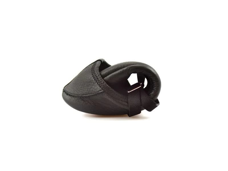 Softstar Ballerine Flat - Leather Sole — Black with Sport Closure +$10 · Regular, Black Bullhide Leather · для взрослых, фото 4