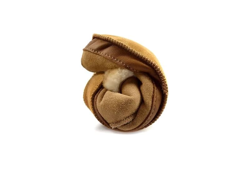 Softstar Fireside Sheepskin Slippers — Chestnut / Stonytip · Wide · для взрослых, фото 5