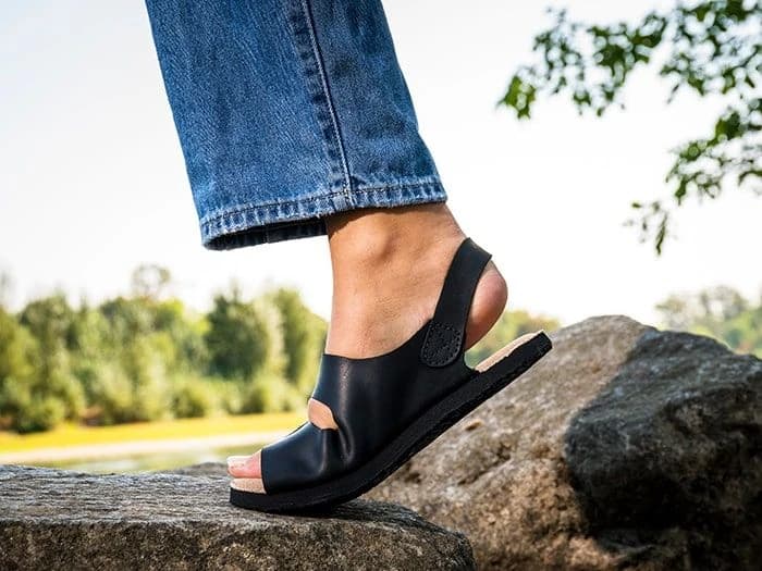 Softstar Camino Sandal — Black · Lightning (5mm Vibram rubber) · для взрослых, фото 5