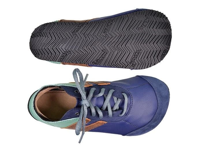 Softstar PRIMAL RunAmoc — Navy / Pacific - Suede Toe Cap · Wide, Lightning (5mm Vibram rubber) · для взрослых, фото 3