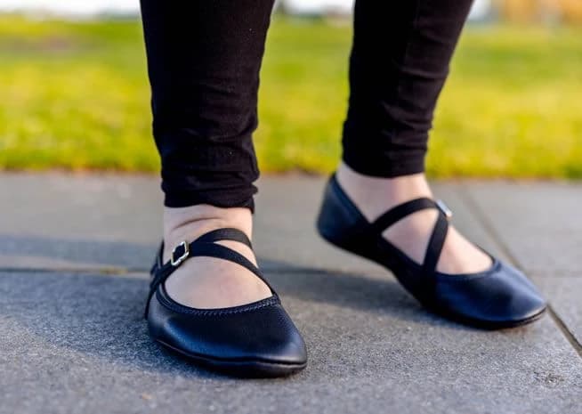 Softstar Ballerine Flat — Black with Sport Closure +$10 · Wide · для взрослых, фото 6