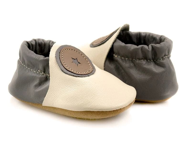 Softstar Buttercup Moccasin — Pearl / Graphite · для малышей, фото 2