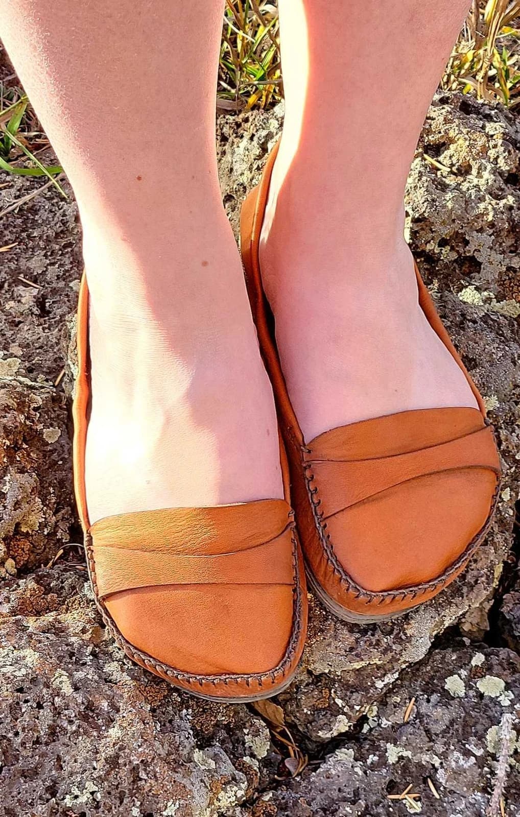 Женские балетки Unshoes Primrose — British Tan Finished (без банта), фото 3