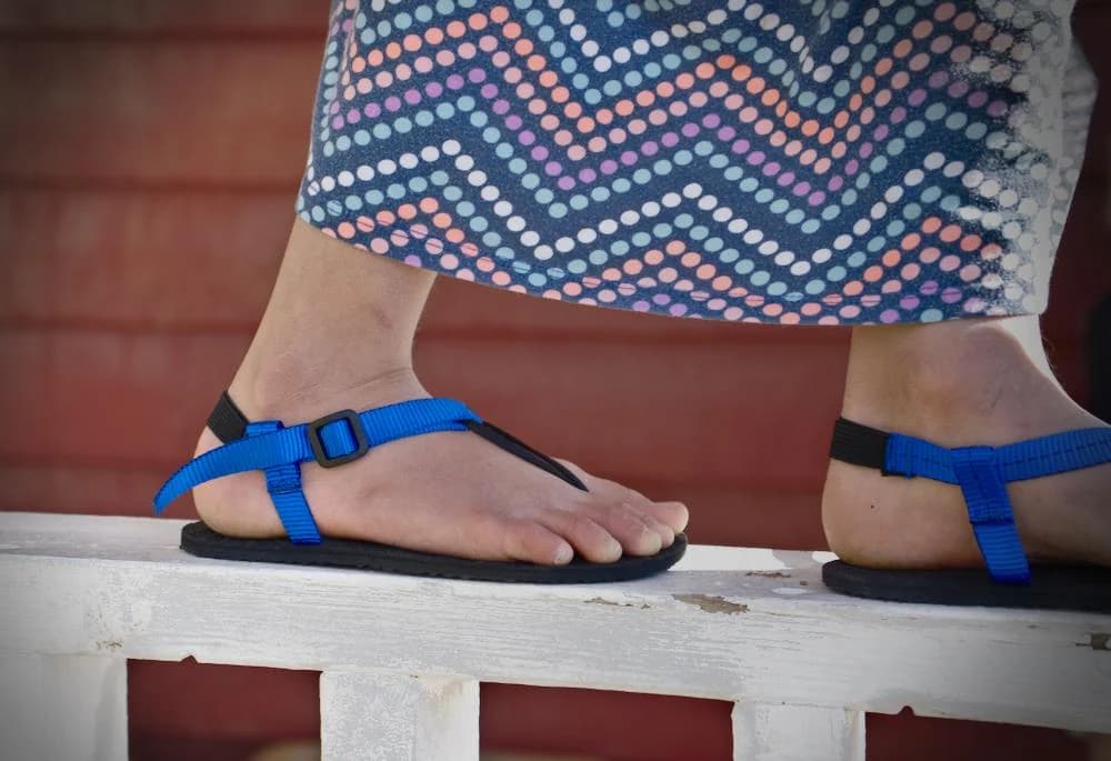 Детские сандалии Unshoes Keota — Blue, фото 3