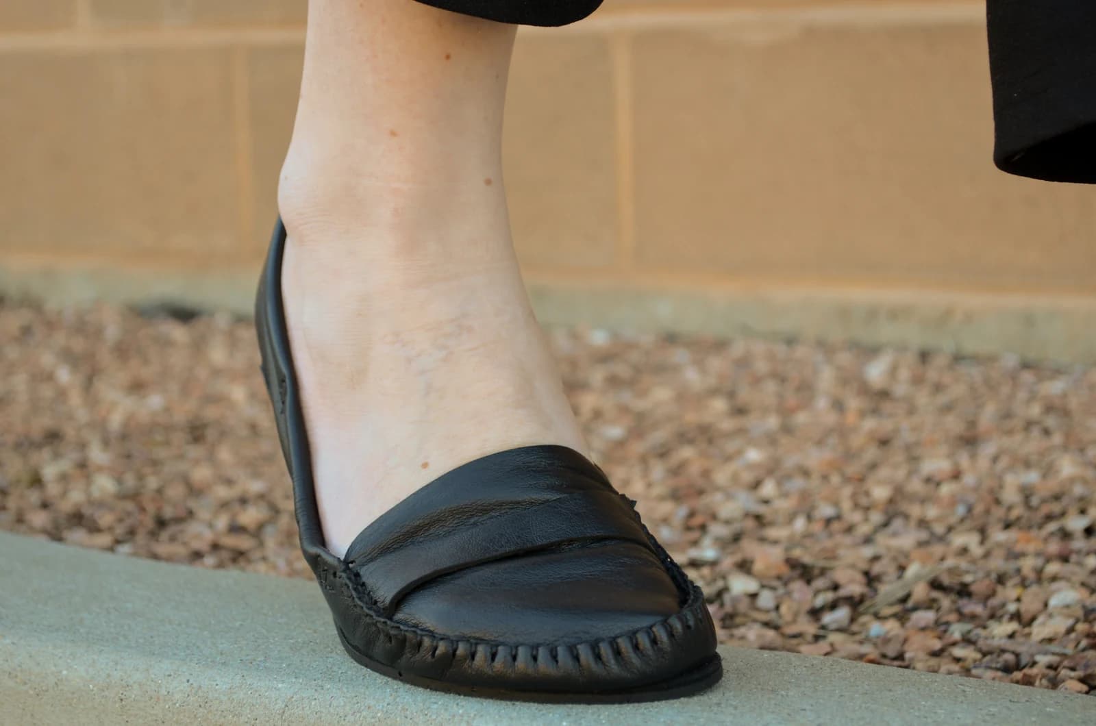 Женские балетки Unshoes Primrose — Black (без банта), фото 3