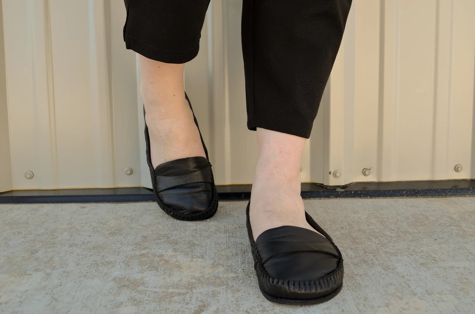 Женские балетки Unshoes Primrose — Black (без банта), фото 2