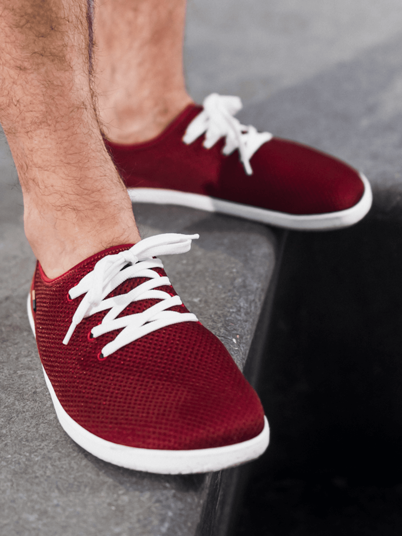 Barefoot Sneakers Be Lenka Dash - Wine Red - thumbnail 8