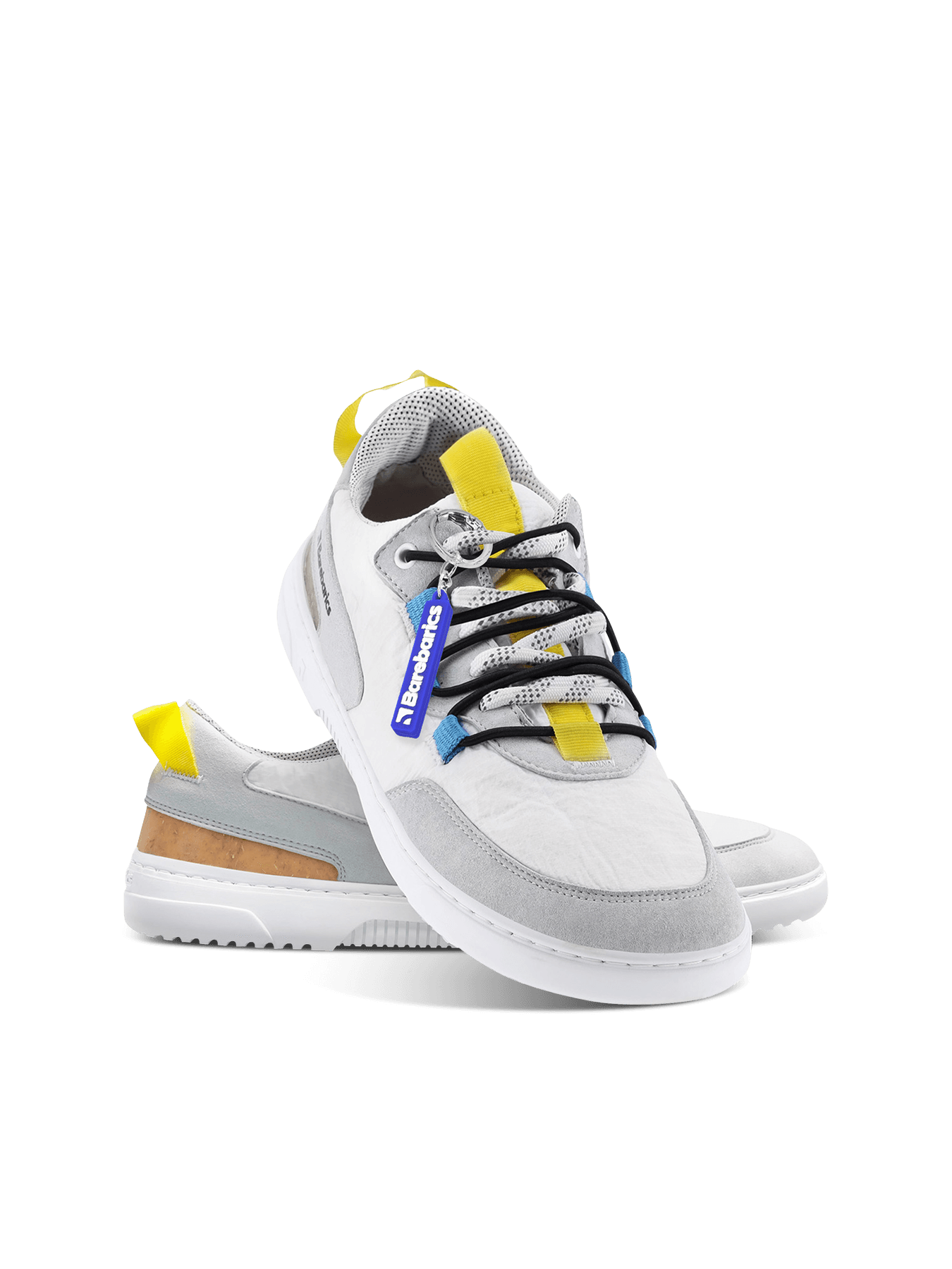 Barefoot Sneakers Barebarics Revive - White & Grey - thumbnail 9