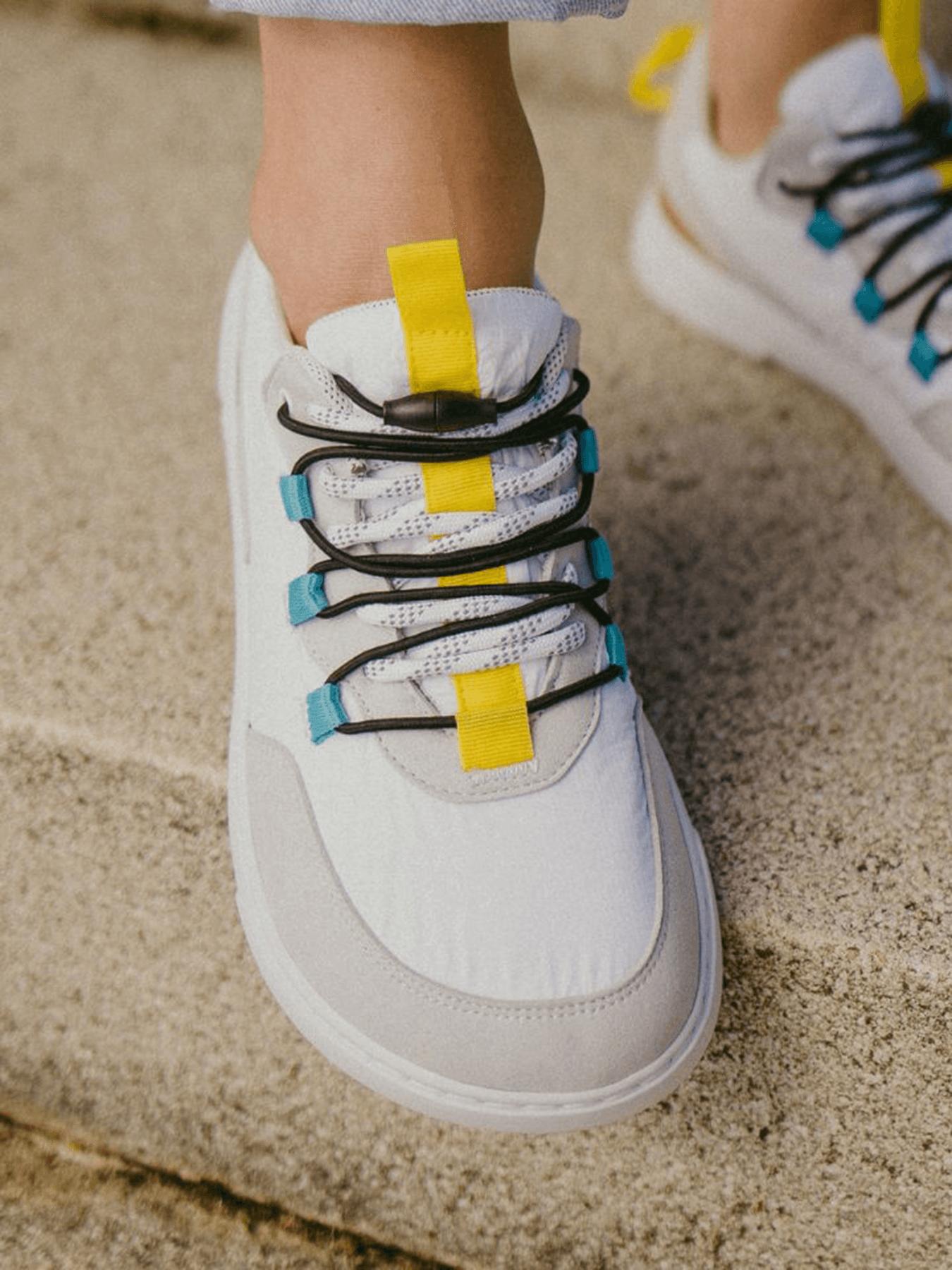 Barefoot Sneakers Barebarics Revive - White & Grey - thumbnail 8