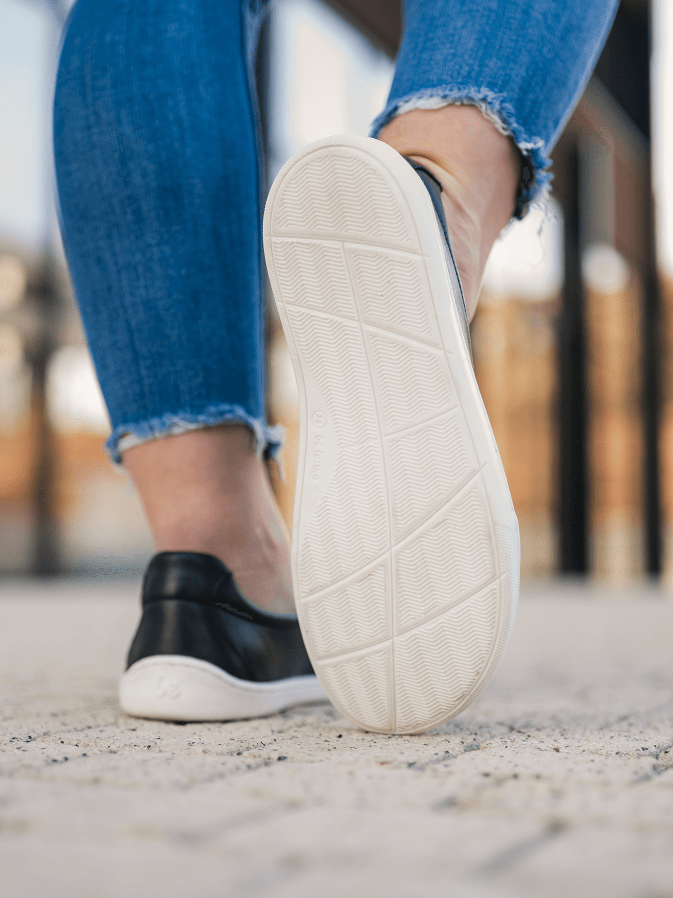 Barefoot Sneakers - Be Lenka Eazy Neo - Black & White - thumbnail 10