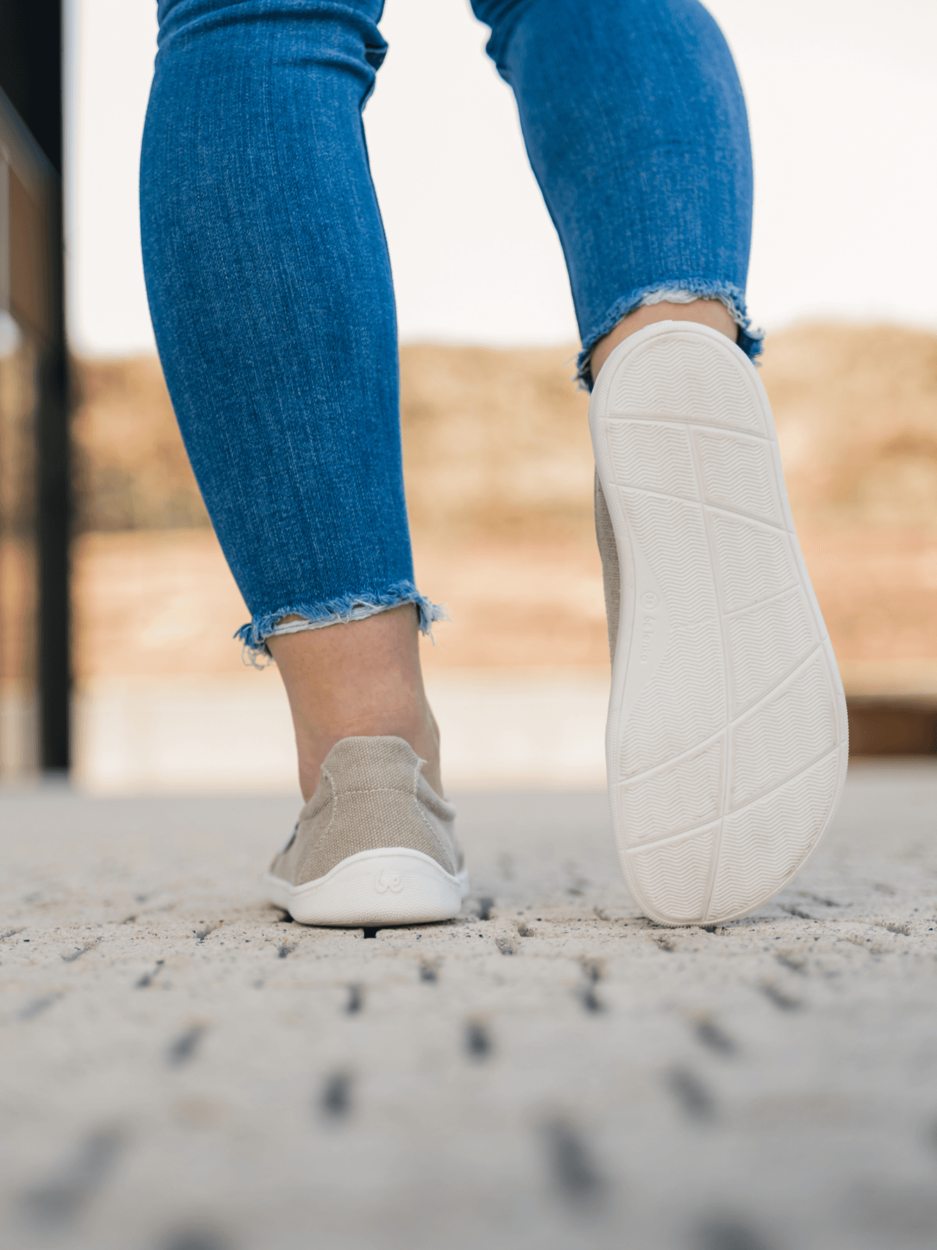 Barefoot Sneakers - Be Lenka Eazy Neo - Vegan - Sand - thumbnail 8