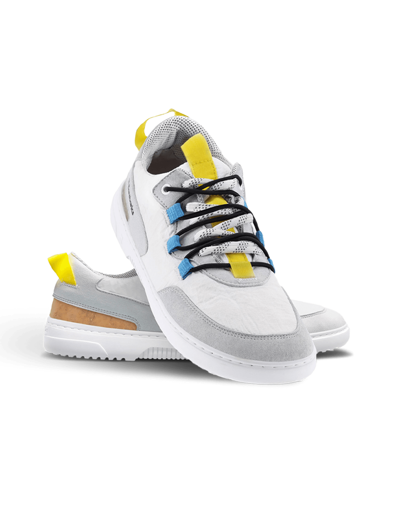 Barefoot Sneakers Barebarics Revive - White & Grey - thumbnail 3