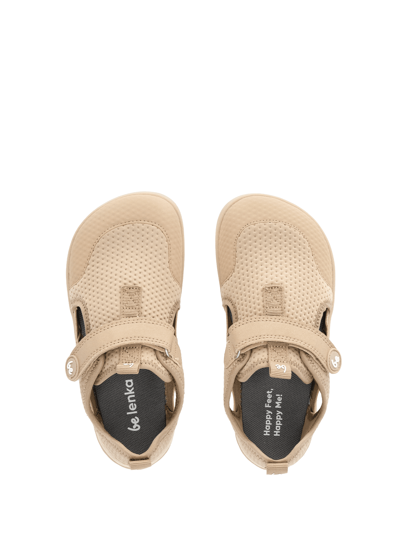 Kids barefoot sandals Zest Kids - Beige - thumbnail 7