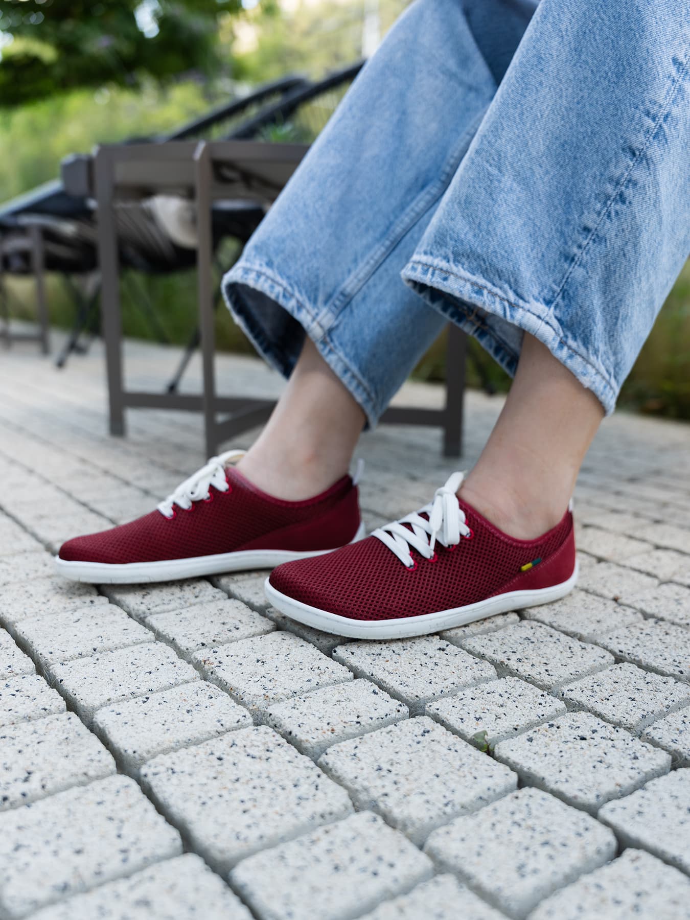 Barefoot Sneakers Be Lenka Dash - Wine Red - thumbnail 2