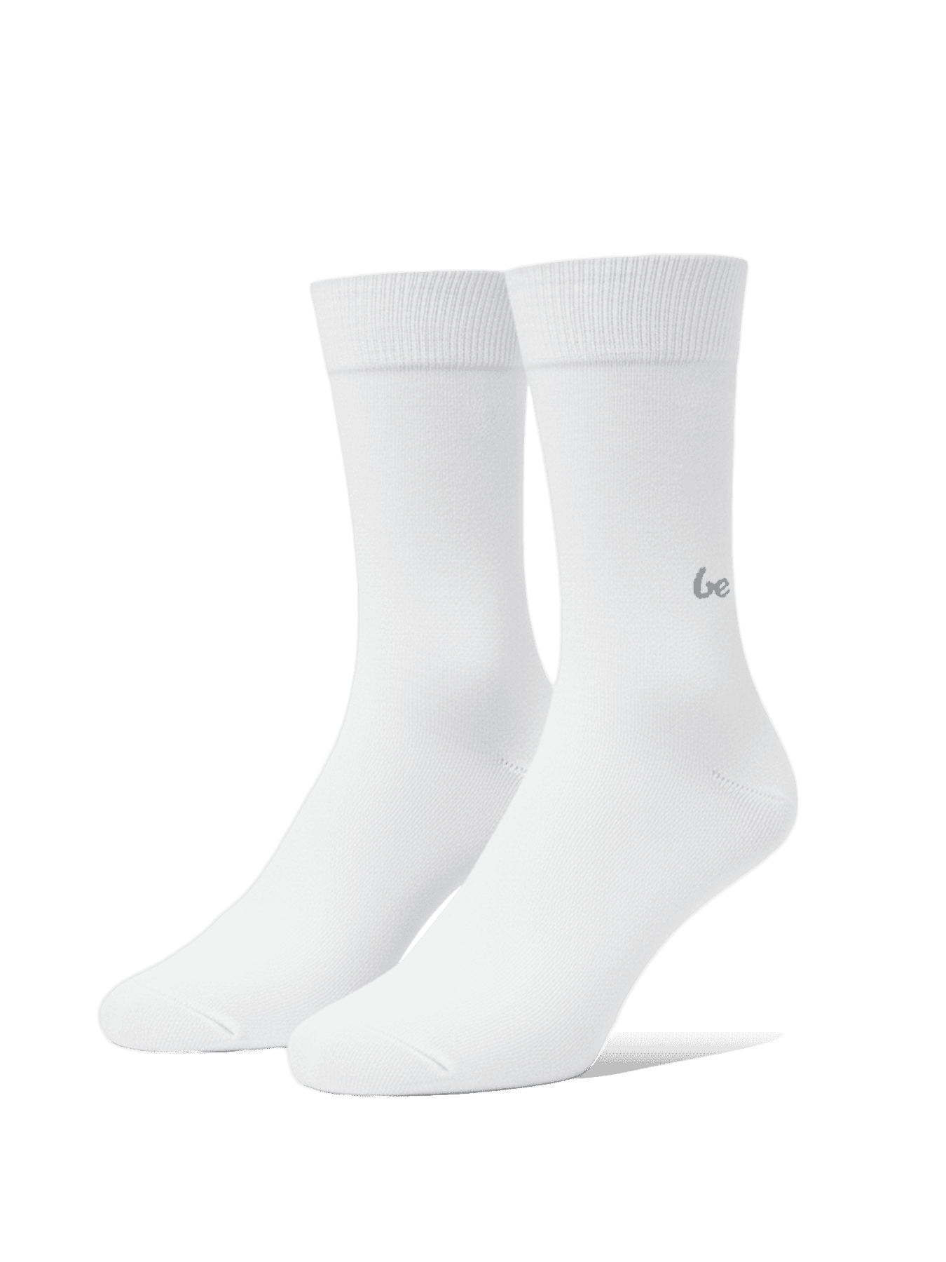 Barefoot Socks - Crew - Essentials – White - Main